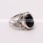 BLACK ONYX RING ,925 sterling silver jewelry wholesale,WHOLESALE SILVER JEWELRY,SILVER EXPORTER,SILVER JEWELRY FROM INDIA