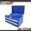 Metal tool storage box with two drawers in stock