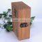 Custom Logo Printed Wood Box Storage Packaging Box With Mental Lock