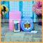 Pillar multi-colored wax candle led artificial candle light