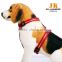 2016 best selling nylon led dog harness pet safety and cool at night