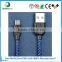 Remax hot Selling fast charging usb cable with nylon two sided micro usb cable for all Android devices