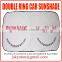 tyvek car sun shade double ring car sunshade ring car sunshade car sun shade car sun visor car accessories