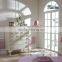 Modern Design Light Pink And Ivory Kids Bedroom Furniture Set Children Bed for Girls