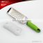 High grade stainless steel safety grater with plastic handle