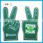 Customized Promotional Cheering Sponge/EVA V Victory Foam Finger Hand