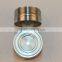 Metal capacitor pressure sensor core