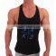 100 Cotton Gym Wear Bodybuilding Singlet Men Custom Printed Tank Top