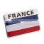 France FR Power Flag Side Rear Emblem Badge Motor Sport Decals Sticker Car