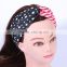 Deshine Cotton Stretch Elastic Yoga Soft Sports Flag headband ZX1661