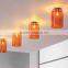 Modern colorful glass battle pendant light with simple and fashionable design
