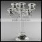 crystal taper candle holder 5arms candlelabrum