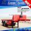 18780*2450*3980mm 3 axles Size and Steel Material container self loading trailer