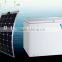 Solar powered refrigerator fridge freezer with glass door