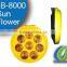 LB-8000 Sunflower Solar Flash Safety Road Barricade Lamp