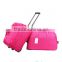 2015 china factory polyester pink color travel trolley luggage bag for girls                        
                                                Quality Choice
