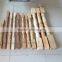 new design Red oak handrail Teak wood balusters Linyi Baiyi Wood