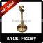 KYOK electroplating/iron double curtain rod bracket,wall mount 16/19mm brackets,vertical blinds component on sale