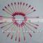 Double tips pink cotton tips/cotton bud/cotton swab