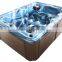 hot sale 2 person hot tub spa,double whirlpool bathtubs for couple