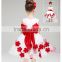 Hot selling wholesale boutique flowers girls frocks designer one piece party dress TR-WS12