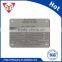 custom metal perforated labels