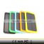 2016 new fashion design 0.7w colorful 4000mah solar smart power bank