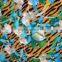 african print digital printed fabrics for man beach shorts