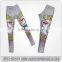 Custom Multi Color Full sublimated Printed Tight Fit Leggings