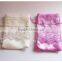 candy and jewelry package drawstring satin gift pouch