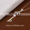 wholesale old western-eu style 925 silver key shape gemstone pendants