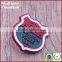 Custom fashion enamel brass zinc alloy metal plate logo stamp