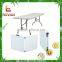 metal frame folding table plastic table edging trim