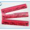 2015 Wholesale Cheap School Plastic Ruler plastic ruler manufacturer with logo printing