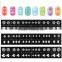 2016 hot fashion nail art designs pictures, custom strips nails stamping nail art