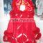 custom order accept double twist fox fur trim hood woman cashmere cape                        
                                                Quality Choice