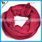 Red Color Best Selling Plain Wholesale Infinity Scarf