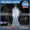 Angel motif outdoor led christmas lights / outdoor lighted christmas angel