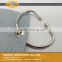 Factory direct sale high quality metal hinged ring with screw