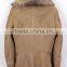 2013 Women mouton and raccoon fur coat