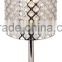 11.22-6 sophisticated glass Dazzling Crystal and Chrome Table Lamp is the perfect counterpart to this chic creation