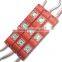 Full color smd 5630 3 chips injection led module DC 12v led module with different color