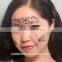 custom hot sale party makeup eye tatoo sticker holiday face rhinestone sticker