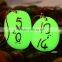 Special designed gifts glow in the dark natual stone pendant necklace printed memorable date