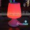 2016 waterproof multicoloured led table lamp bluetooth speaker