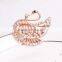 2015 Fashion elegant female Swan Crystal Rhinestone Brooch Zinc alloy Brooch