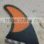 multi color G5 honeycomb tiny look surf fins with cover~~!