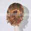 Fashion short brown curls wig synthetic costume wig N287