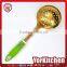 FDA LFGB Grade Wholesale price gold plating stainless steel dumpling skimmer