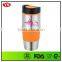 450 ml silver thermal tumbler with colorful wraps